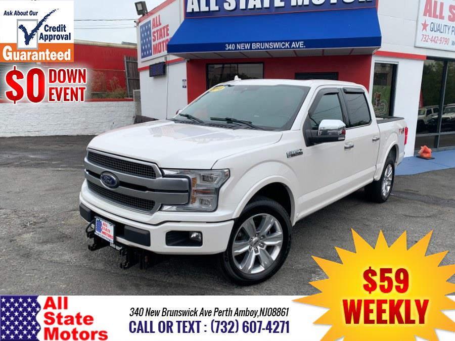 Used Ford F-150 Platinum 4WD SuperCrew 5.5'' Box 2018 | All State Motor Inc. Perth Amboy, New Jersey