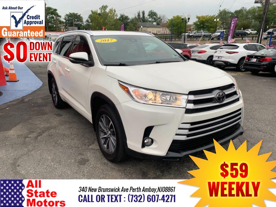 2017 Toyota Highlander XLE V6 AWD (Natl), available for sale in Perth Amboy, New Jersey | All State Motor Inc. Perth Amboy, New Jersey 2017 Toyota Highlander XLE V6 AWD (Natl), available for sale in Perth Amboy, New Jersey | All State Motor Inc. Perth Amboy, New Jersey