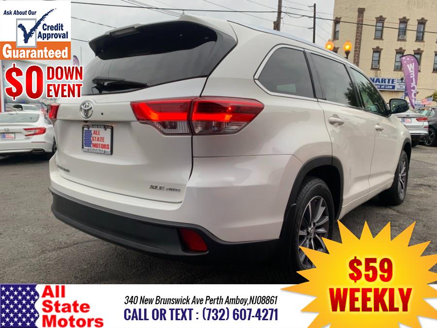 2017 Toyota Highlander XLE V6 AWD (Natl), available for sale in Perth Amboy, New Jersey | All State Motor Inc. Perth Amboy, New Jersey 2017 Toyota Highlander XLE V6 AWD (Natl), available for sale in Perth Amboy, New Jersey | All State Motor Inc. Perth Amboy, New Jersey