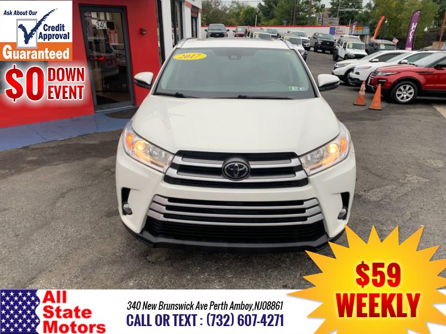 2017 Toyota Highlander XLE V6 AWD (Natl), available for sale in Perth Amboy, New Jersey | All State Motor Inc. Perth Amboy, New Jersey 2017 Toyota Highlander XLE V6 AWD (Natl), available for sale in Perth Amboy, New Jersey | All State Motor Inc. Perth Amboy, New Jersey