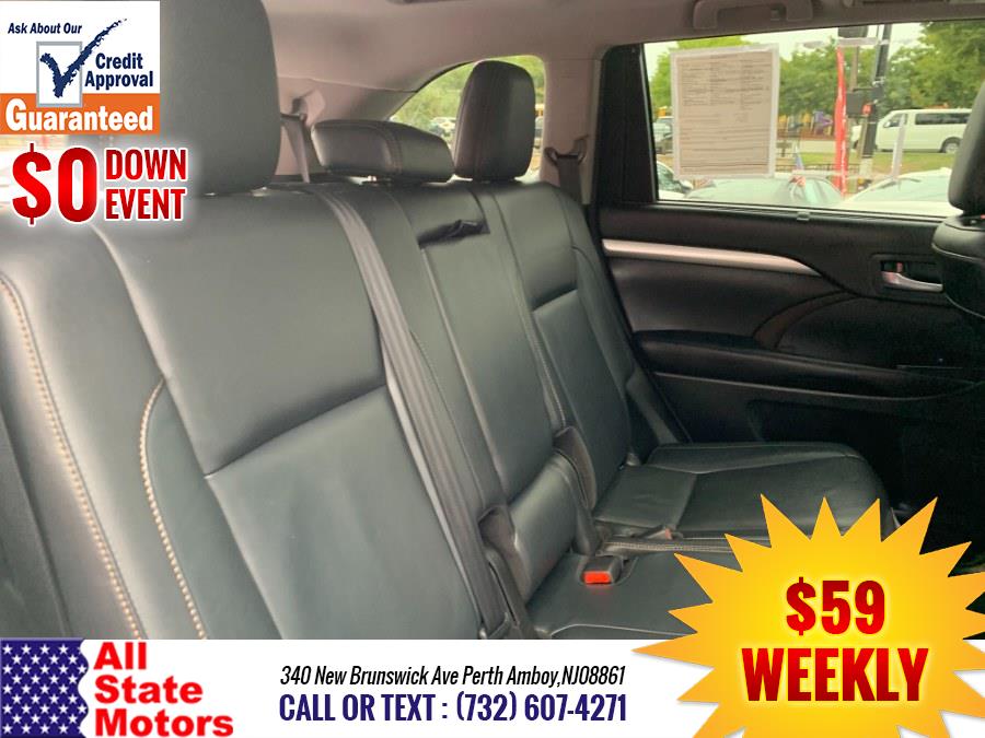 2017 Toyota Highlander XLE V6 AWD (Natl), available for sale in Perth Amboy, New Jersey | All State Motor Inc. Perth Amboy, New Jersey 2017 Toyota Highlander XLE V6 AWD (Natl), available for sale in Perth Amboy, New Jersey | All State Motor Inc. Perth Amboy, New Jersey