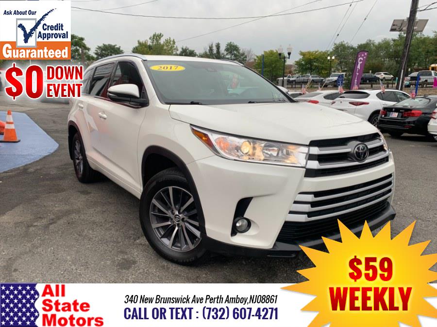 2017 Toyota Highlander XLE V6 AWD (Natl), available for sale in Perth Amboy, New Jersey | All State Motor Inc. Perth Amboy, New Jersey 2017 Toyota Highlander XLE V6 AWD (Natl), available for sale in Perth Amboy, New Jersey | All State Motor Inc. Perth Amboy, New Jersey