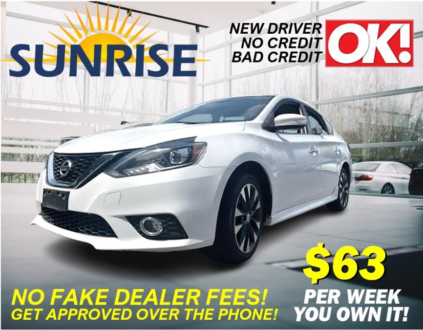 2017 Nissan Sentra SR. LOW MILES!, available for sale in Elmont, New York | Sunrise of Elmont. Elmont, New York 2017 Nissan Sentra SR. LOW MILES!, available for sale in Elmont, New York | Sunrise of Elmont. Elmont, New York