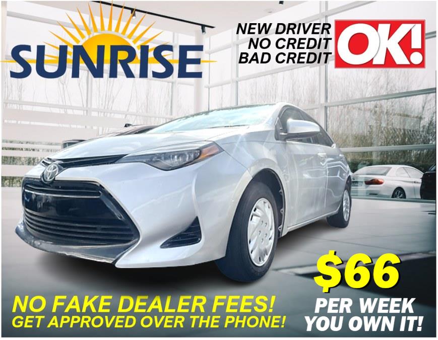 2017 Toyota Corolla L. CLEAN CARFAX!, available for sale in Elmont, New York | Sunrise of Elmont. Elmont, New York 2017 Toyota Corolla L. CLEAN CARFAX!, available for sale in Elmont, New York | Sunrise of Elmont. Elmont, New York