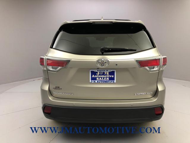 2016 Toyota Highlander AWD 4dr V6 Limited, available for sale in Naugatuck, Connecticut | J&M Automotive Sls&Svc LLC. Naugatuck, Connecticut 2016 Toyota Highlander AWD 4dr V6 Limited, available for sale in Naugatuck, Connecticut | J&M Automotive Sls&Svc LLC. Naugatuck, Connecticut