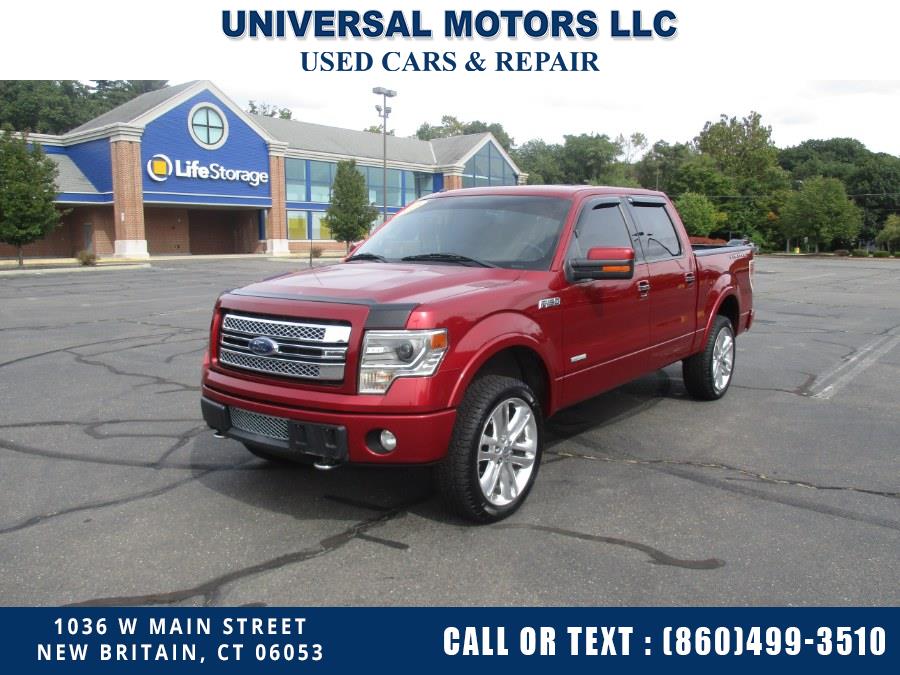 2013 Ford F-150 4WD SuperCrew 145" Limited, available for sale in New Britain, Connecticut | Universal Motors LLC. New Britain, Connecticut