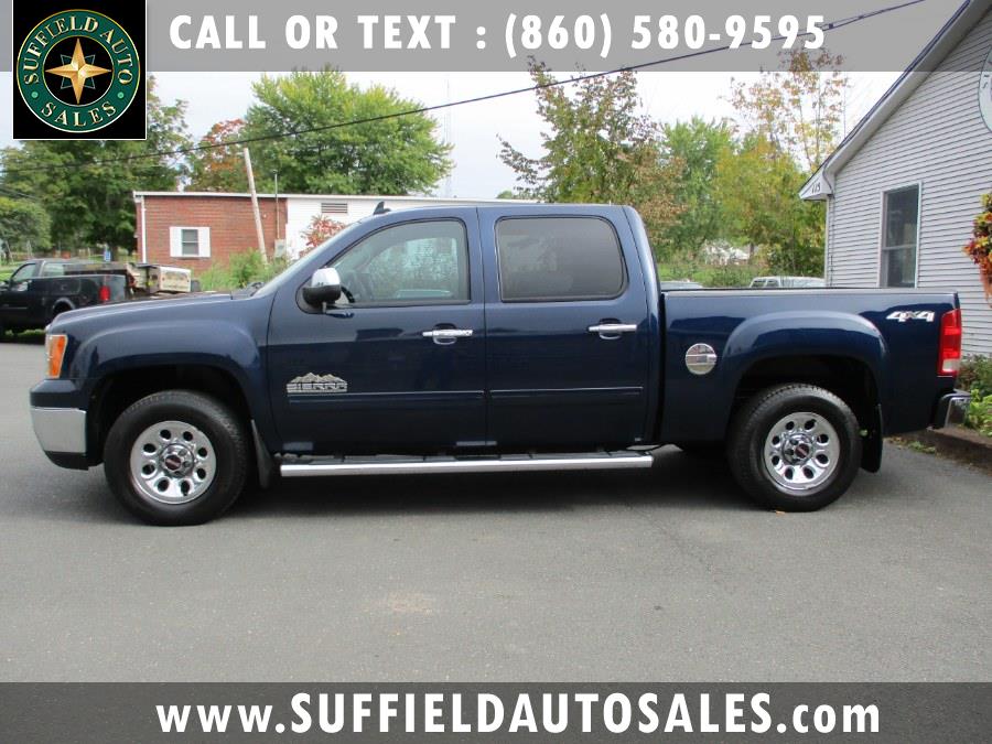 2012 GMC Sierra 1500 4WD Crew Cab 143.5" SL, available for sale in Suffield, Connecticut | Suffield Auto LLC. Suffield, Connecticut