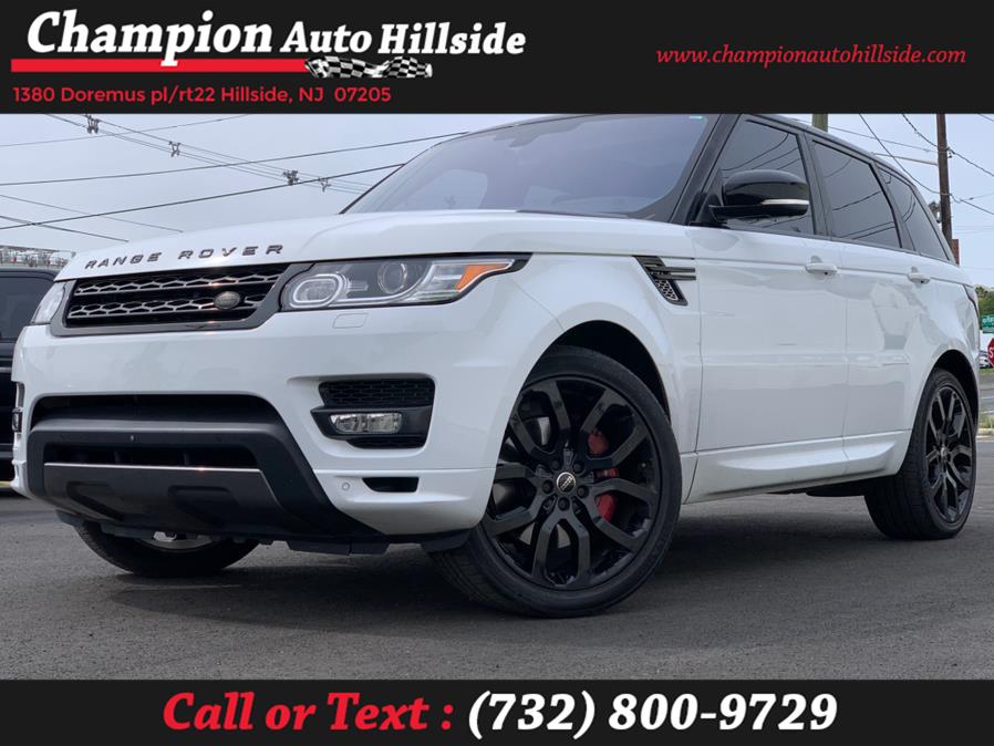 Used Land Rover Range Rover Sport 4WD 4dr V8 Autobiography 2016 | Champion Auto Hillside. Hillside, New Jersey