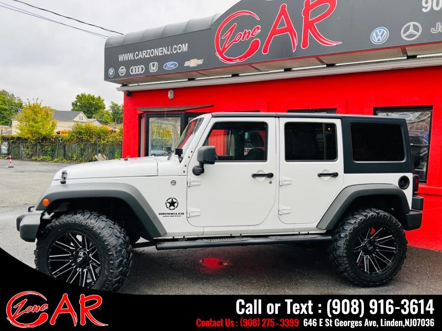 2014 Jeep Wrangler Unlimited 4WD 4dr Sport, available for sale in Linden, New Jersey | Car Zone. Linden, New Jersey 2014 Jeep Wrangler Unlimited 4WD 4dr Sport, available for sale in Linden, New Jersey | Car Zone. Linden, New Jersey