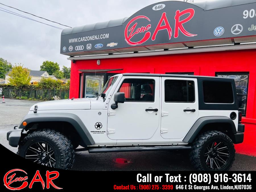 2014 Jeep Wrangler Unlimited 4WD 4dr Sport, available for sale in Linden, New Jersey | Car Zone. Linden, New Jersey 2014 Jeep Wrangler Unlimited 4WD 4dr Sport, available for sale in Linden, New Jersey | Car Zone. Linden, New Jersey