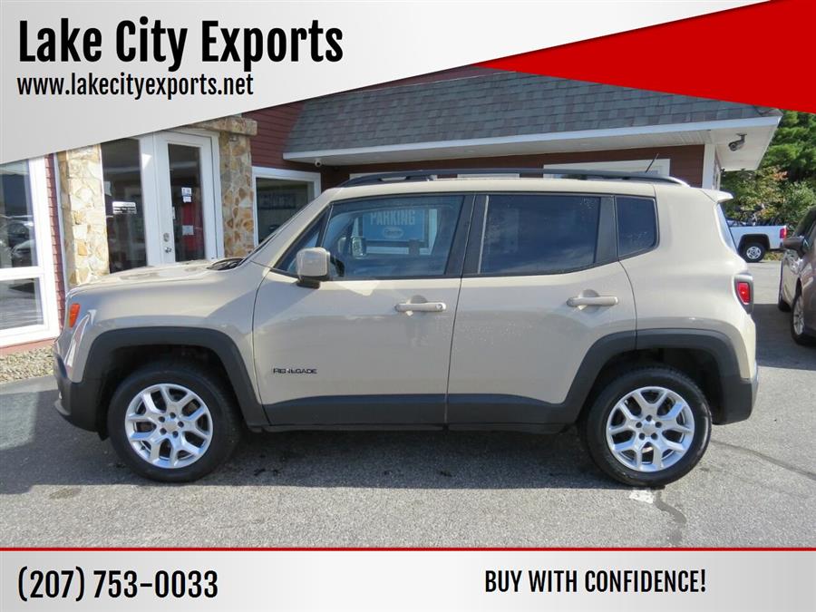 2015 Jeep Renegade Latitude 4x4 4dr SUV, available for sale in Auburn, Maine | Lake City Exports Inc. Auburn, Maine