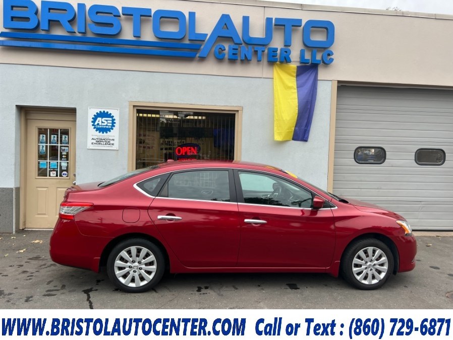 2013 Nissan Sentra 4dr Sdn I4 CVT SR, available for sale in Bristol, Connecticut | Bristol Auto Center LLC. Bristol, Connecticut