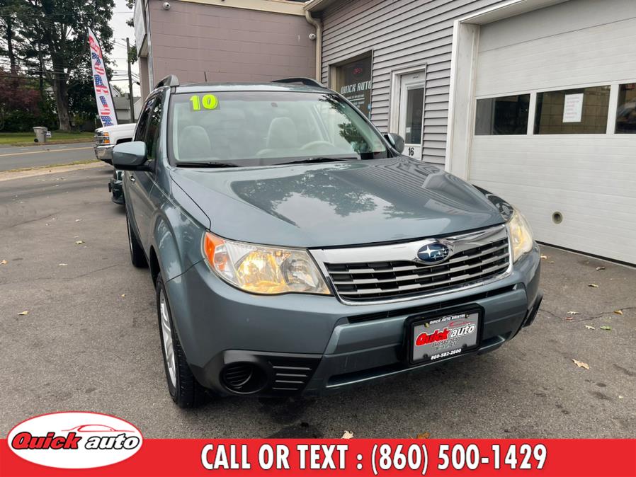 2010 Subaru Forester 4dr Auto 2.5X Premium w/All-Weather Pkg, available for sale in Bristol, Connecticut | Quick Auto LLC. Bristol, Connecticut