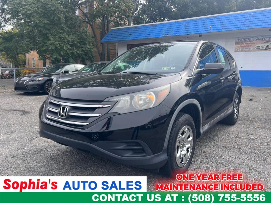 2013 Honda CR-V AWD 5dr LX, available for sale in Worcester, Massachusetts | Sophia's Auto Sales Inc. Worcester, Massachusetts