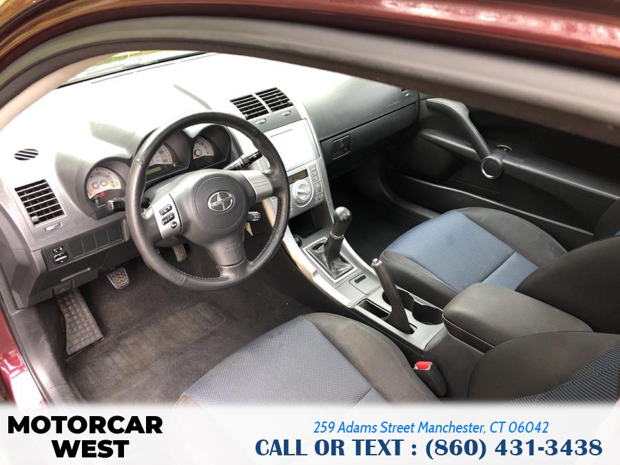 2007 Scion tC 3dr HB Manual (Natl), available for sale in Manchester, Connecticut | Motorcar West. Manchester, Connecticut 2007 Scion tC 3dr HB Manual (Natl), available for sale in Manchester, Connecticut | Motorcar West. Manchester, Connecticut