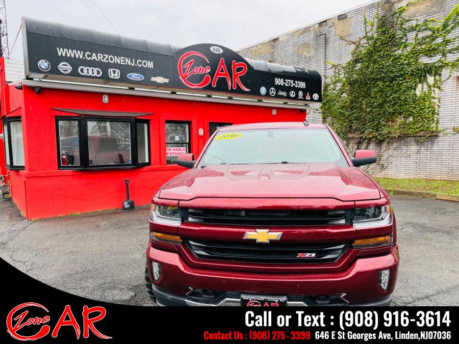 2016 Chevrolet Silverado 1500 4WD Double Cab 143.5" LT w/2LT, available for sale in Linden, New Jersey | Car Zone. Linden, New Jersey 2016 Chevrolet Silverado 1500 4WD Double Cab 143.5" LT w/2LT, available for sale in Linden, New Jersey | Car Zone. Linden, New Jersey