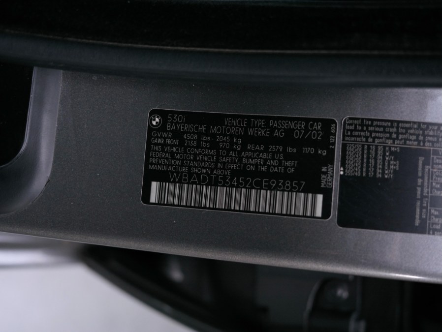 2002 BMW 5 Series 530i 4dr Sdn 5-Spd Manual, available for sale in North Salem, New York | Meccanic Shop North Inc. North Salem, New York 2002 BMW 5 Series 530i 4dr Sdn 5-Spd Manual, available for sale in North Salem, New York | Meccanic Shop North Inc. North Salem, New York
