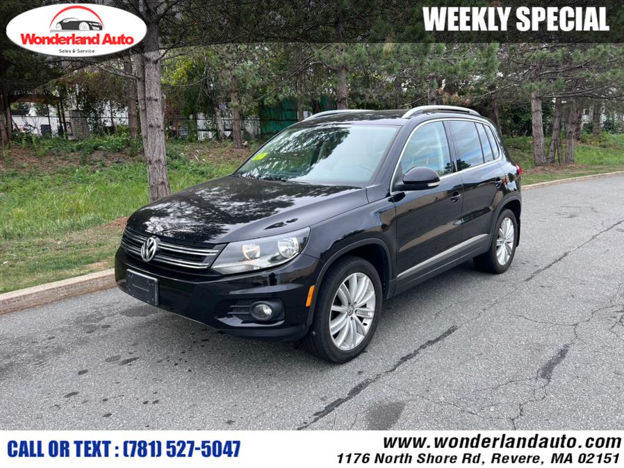 2013 Volkswagen Tiguan 4WD 4dr Auto SE, available for sale in Revere, Massachusetts | Wonderland Auto. Revere, Massachusetts