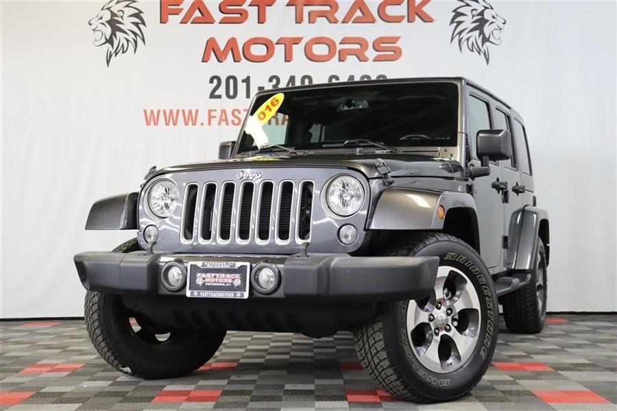 2016 Jeep Wrangler Unlimited SAHARA, available for sale in Paterson, New Jersey | Fast Track Motors. Paterson, New Jersey 2016 Jeep Wrangler Unlimited SAHARA, available for sale in Paterson, New Jersey | Fast Track Motors. Paterson, New Jersey