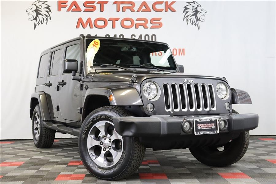 2016 Jeep Wrangler Unlimited SAHARA, available for sale in Paterson, New Jersey | Fast Track Motors. Paterson, New Jersey 2016 Jeep Wrangler Unlimited SAHARA, available for sale in Paterson, New Jersey | Fast Track Motors. Paterson, New Jersey