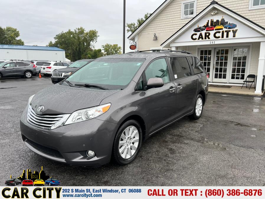 2012 Toyota Sienna 5dr 7-Pass Van V6 Ltd AWD (Natl), available for sale in East Windsor, Connecticut | Car City LLC. East Windsor, Connecticut