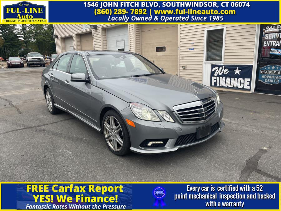 2010 Mercedes-Benz E-Class 4dr Sdn E550 Luxury 4MATIC, available for sale in South Windsor , Connecticut | Ful-line Auto LLC. South Windsor , Connecticut 2010 Mercedes-Benz E-Class 4dr Sdn E550 Luxury 4MATIC, available for sale in South Windsor , Connecticut | Ful-line Auto LLC. South Windsor , Connecticut