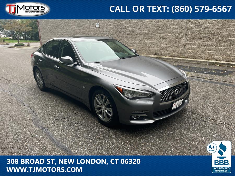 2016 INFINITI Q50 4dr Sdn 3.0t Premium AWD, available for sale in New London, Connecticut | TJ Motors. New London, Connecticut 2016 INFINITI Q50 4dr Sdn 3.0t Premium AWD, available for sale in New London, Connecticut | TJ Motors. New London, Connecticut