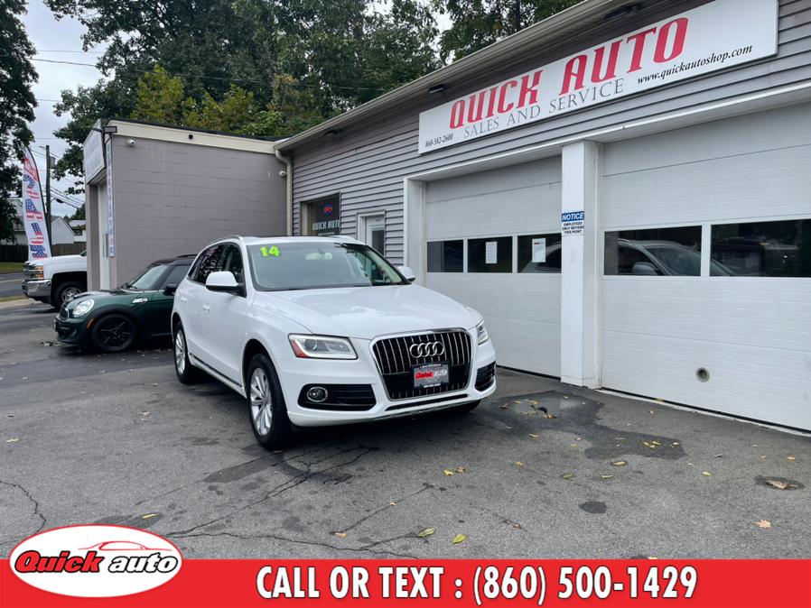 Used Audi Q5 quattro 4dr 2.0T Premium 2014 | Quick Auto LLC. Bristol, Connecticut Used Audi Q5 quattro 4dr 2.0T Premium 2014 | Quick Auto LLC. Bristol, Connecticut