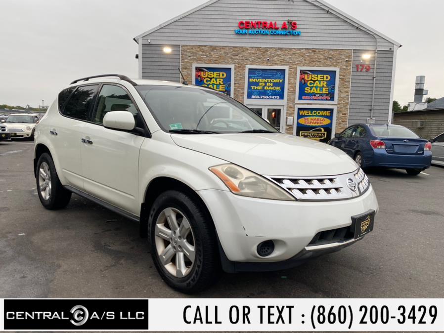 2007 Nissan Murano AWD 4dr SE, available for sale in East Windsor, Connecticut | Central A/S LLC. East Windsor, Connecticut