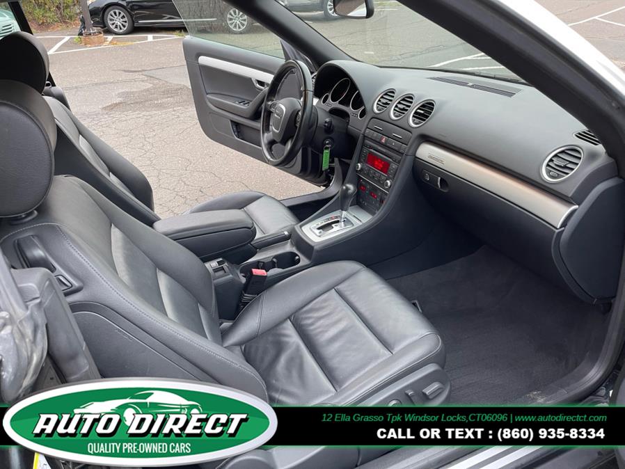 2009 Audi A4 2dr Cabriolet Auto 2.0T quattro SE *Ltd Avail*, available for sale in Windsor Locks, Connecticut | Auto Direct LLC. Windsor Locks, Connecticut 2009 Audi A4 2dr Cabriolet Auto 2.0T quattro SE *Ltd Avail*, available for sale in Windsor Locks, Connecticut | Auto Direct LLC. Windsor Locks, Connecticut