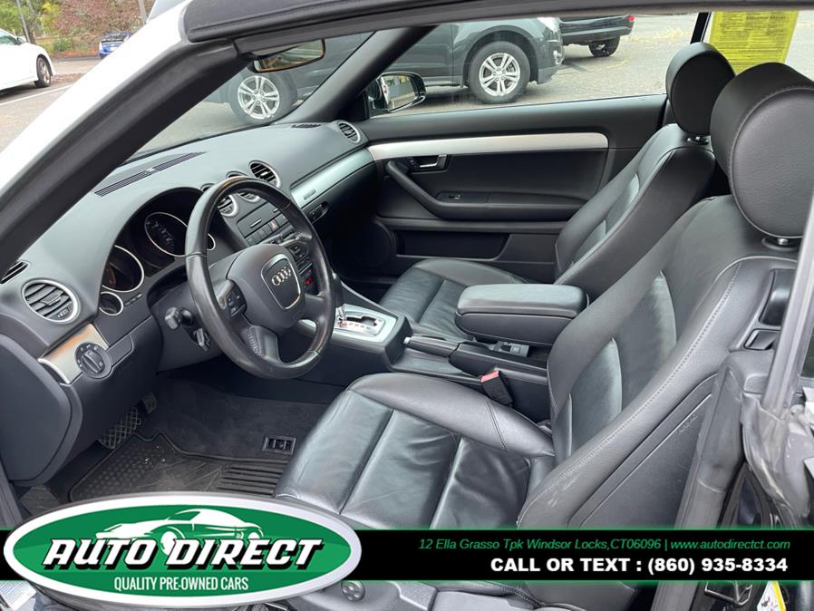 2009 Audi A4 2dr Cabriolet Auto 2.0T quattro SE *Ltd Avail*, available for sale in Windsor Locks, Connecticut | Auto Direct LLC. Windsor Locks, Connecticut 2009 Audi A4 2dr Cabriolet Auto 2.0T quattro SE *Ltd Avail*, available for sale in Windsor Locks, Connecticut | Auto Direct LLC. Windsor Locks, Connecticut