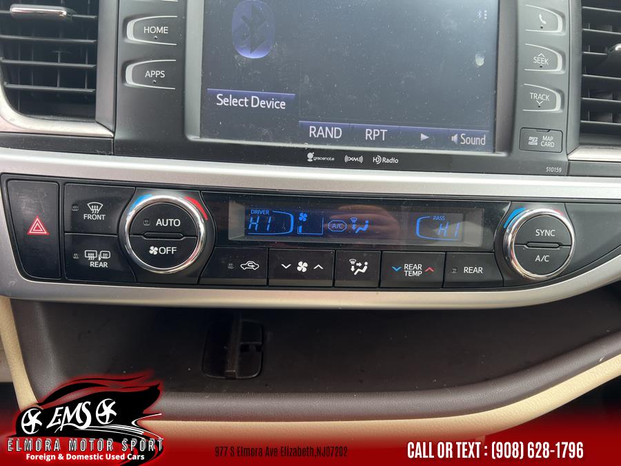2016 Toyota Highlander AWD 4dr V6 XLE (Natl), available for sale in Elizabeth, New Jersey | Elmora Motor Sports. Elizabeth, New Jersey 2016 Toyota Highlander AWD 4dr V6 XLE (Natl), available for sale in Elizabeth, New Jersey | Elmora Motor Sports. Elizabeth, New Jersey