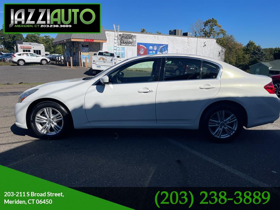 Used Infiniti G37 Sedan 4dr x AWD 2012 | Jazzi Auto Sales LLC. Meriden, Connecticut Used Infiniti G37 Sedan 4dr x AWD 2012 | Jazzi Auto Sales LLC. Meriden, Connecticut
