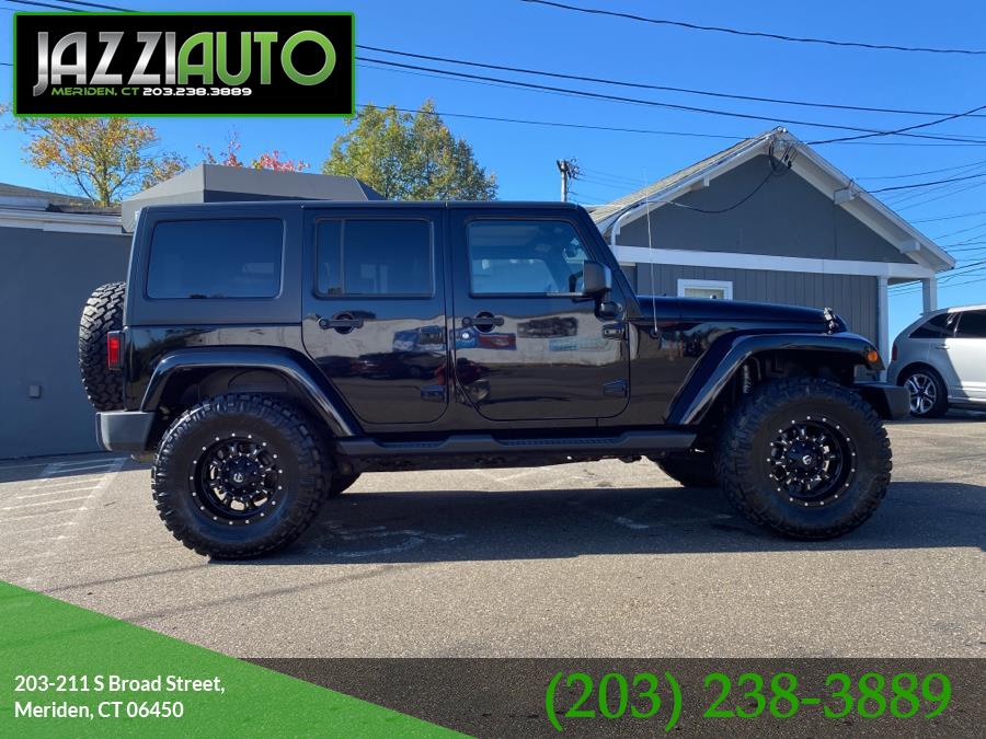 2015 Jeep Wrangler Unlimited 4WD 4dr Sahara, available for sale in Meriden, Connecticut | Jazzi Auto Sales LLC. Meriden, Connecticut