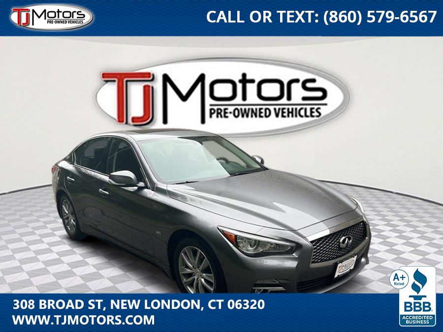 2016 INFINITI Q50 4dr Sdn 3.0t Premium AWD, available for sale in New London, Connecticut | TJ Motors. New London, Connecticut 2016 INFINITI Q50 4dr Sdn 3.0t Premium AWD, available for sale in New London, Connecticut | TJ Motors. New London, Connecticut