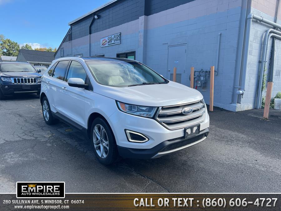 2017 Ford Edge Titanium AWD, available for sale in S.Windsor, Connecticut | Empire Auto Wholesalers. S.Windsor, Connecticut