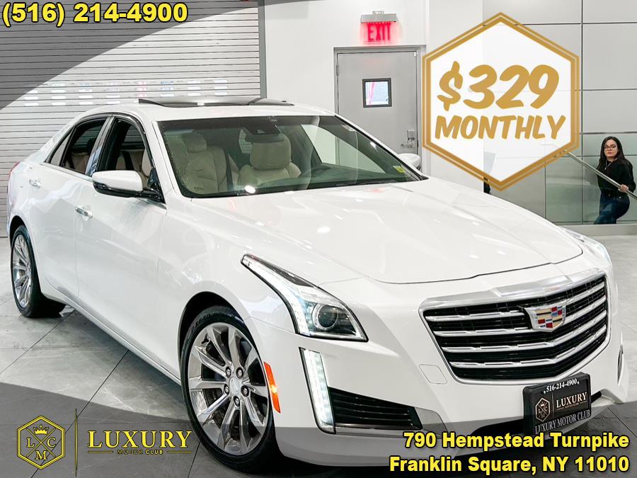 2018 Cadillac CTS Sedan 4dr Sdn 2.0L Turbo Luxury AWD, available for sale in Franklin Square, New York | Luxury Motor Club. Franklin Square, New York