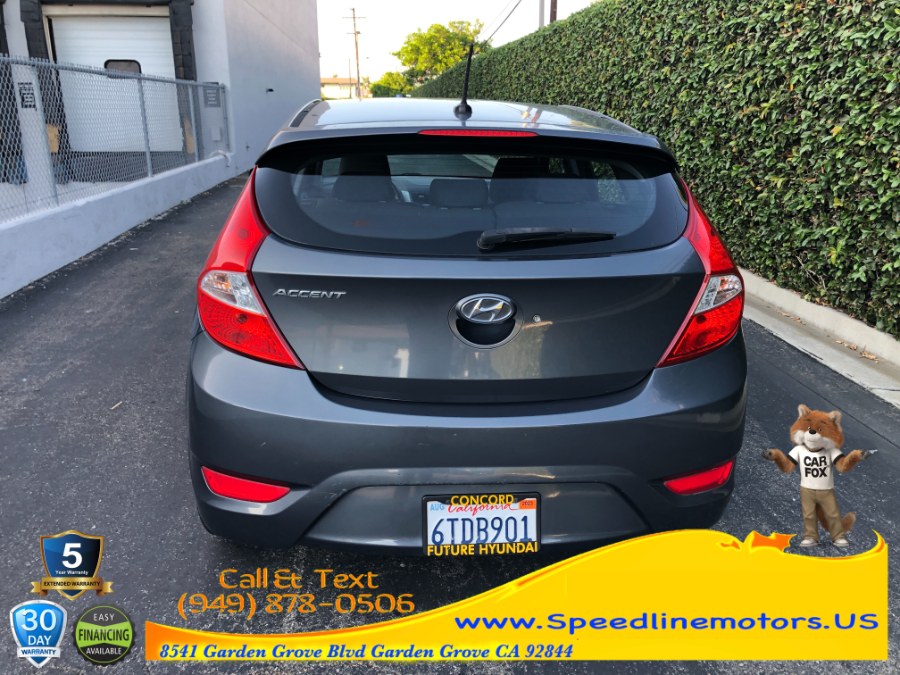 Used Hyundai Accent 5dr HB Auto SE 2012 | Speedline Motors. Garden Grove, California Used Hyundai Accent 5dr HB Auto SE 2012 | Speedline Motors. Garden Grove, California
