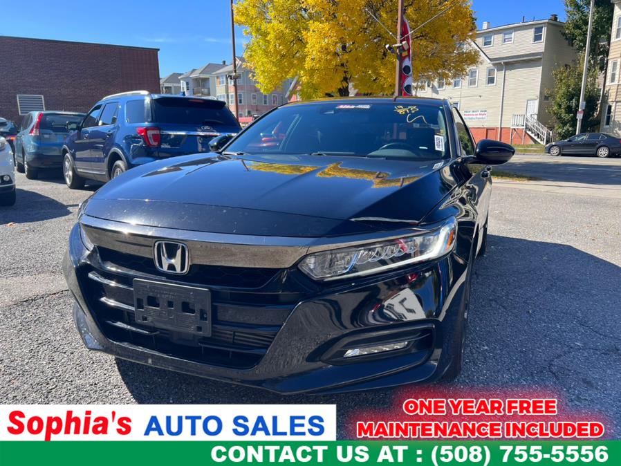 2019 Honda Accord Sedan Sport 1.5T CVT, available for sale in Worcester, Massachusetts | Sophia's Auto Sales Inc. Worcester, Massachusetts