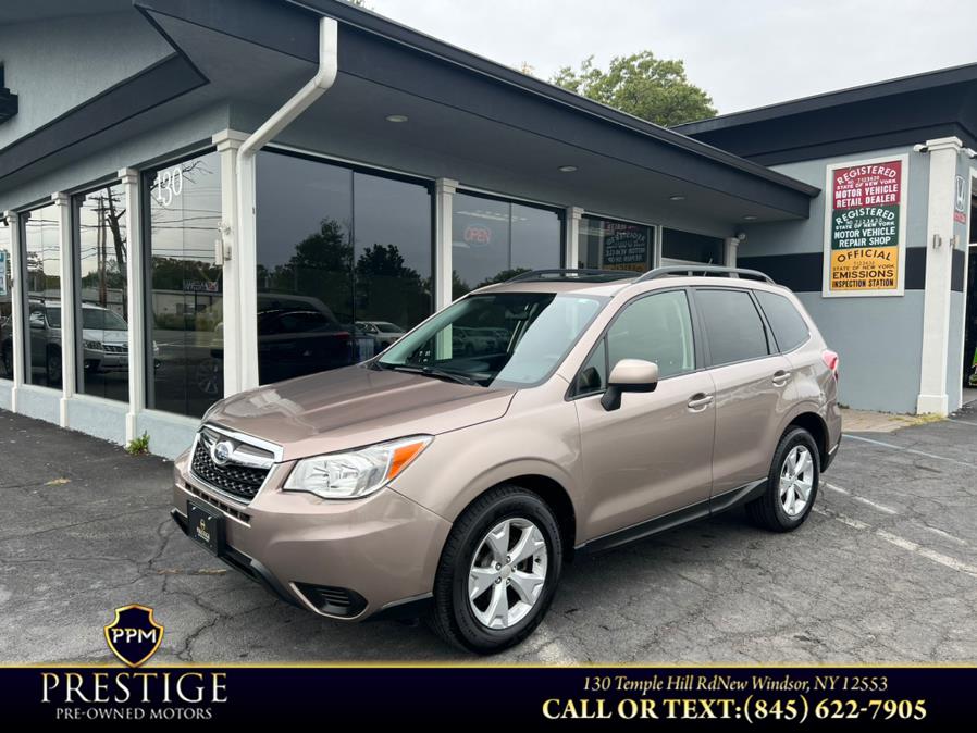 2015 Subaru Forester 4dr Auto 2.5i Premium PZEV, available for sale in New Windsor, New York | Prestige Pre-Owned Motors Inc. New Windsor, New York
