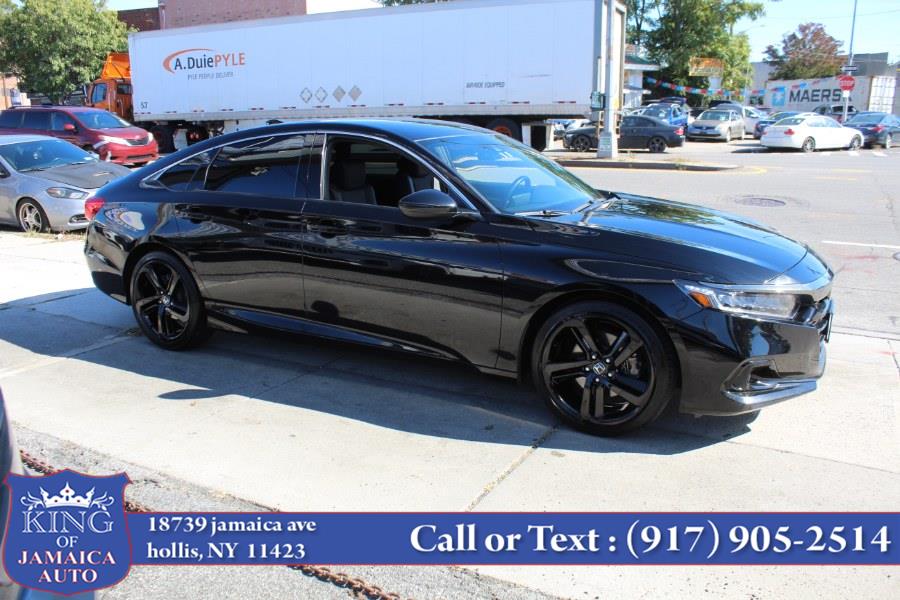 Used Honda Accord Sedan Sport 1.5T CVT 2021 | King of Jamaica Auto Inc. Hollis, New York Used Honda Accord Sedan Sport 1.5T CVT 2021 | King of Jamaica Auto Inc. Hollis, New York