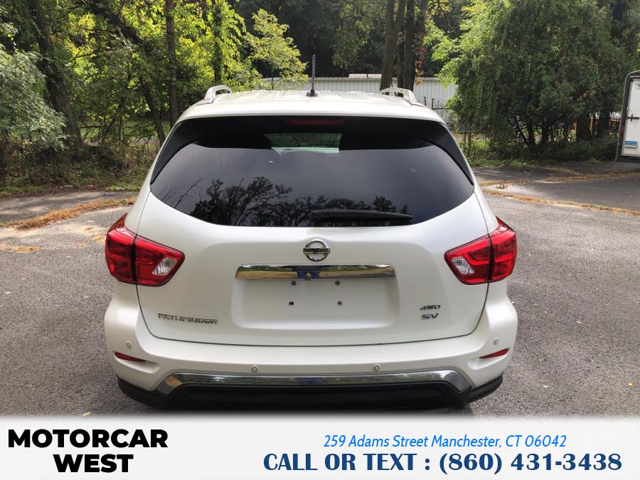 2018 Nissan Pathfinder 4x4 SV, available for sale in Manchester, Connecticut | Motorcar West. Manchester, Connecticut 2018 Nissan Pathfinder 4x4 SV, available for sale in Manchester, Connecticut | Motorcar West. Manchester, Connecticut