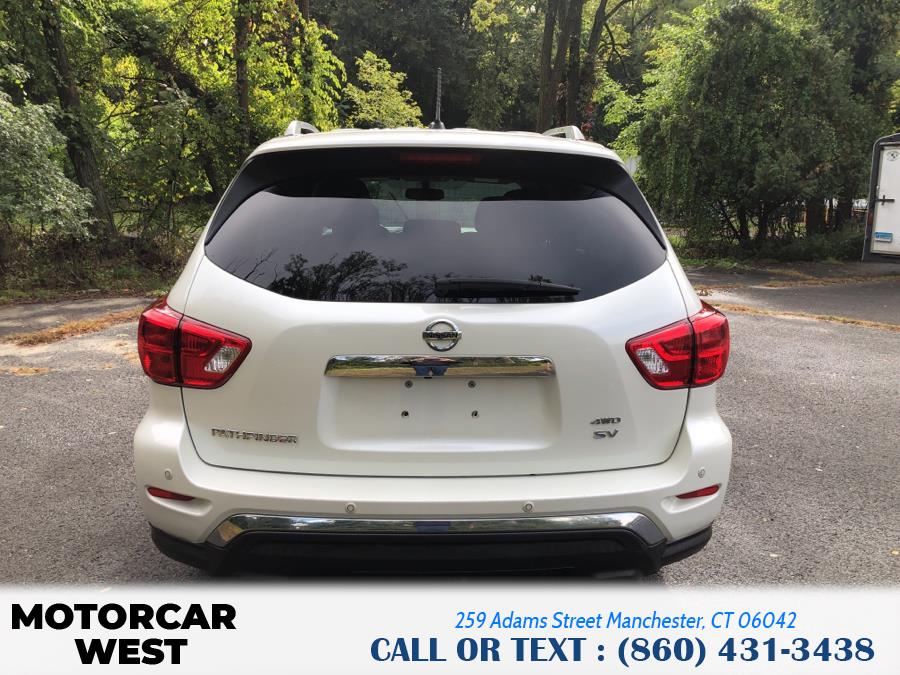 2018 Nissan Pathfinder 4x4 SV, available for sale in Manchester, Connecticut | Motorcar West. Manchester, Connecticut 2018 Nissan Pathfinder 4x4 SV, available for sale in Manchester, Connecticut | Motorcar West. Manchester, Connecticut