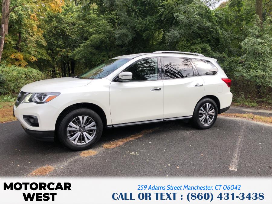 2018 Nissan Pathfinder 4x4 SV, available for sale in Manchester, Connecticut | Motorcar West. Manchester, Connecticut