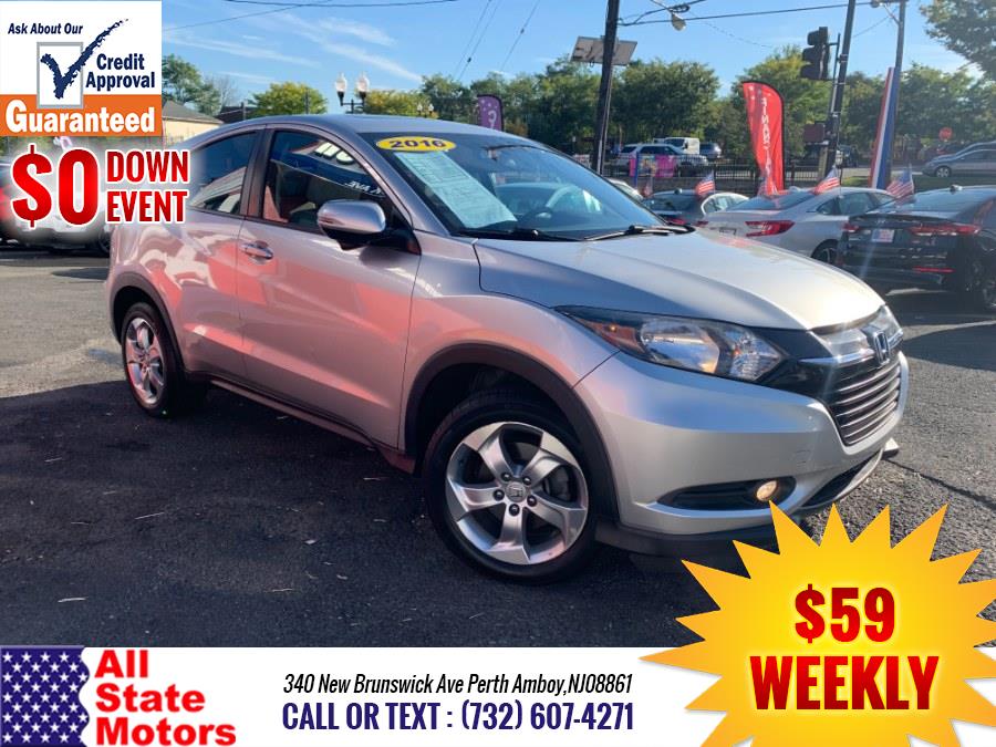 2016 Honda HR-V AWD 4dr CVT EX, available for sale in Perth Amboy, New Jersey | All State Motor Inc. Perth Amboy, New Jersey 2016 Honda HR-V AWD 4dr CVT EX, available for sale in Perth Amboy, New Jersey | All State Motor Inc. Perth Amboy, New Jersey