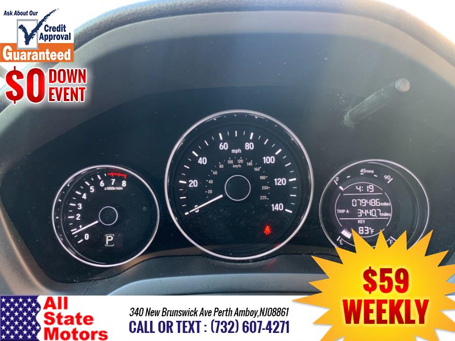 2016 Honda HR-V AWD 4dr CVT EX, available for sale in Perth Amboy, New Jersey | All State Motor Inc. Perth Amboy, New Jersey 2016 Honda HR-V AWD 4dr CVT EX, available for sale in Perth Amboy, New Jersey | All State Motor Inc. Perth Amboy, New Jersey