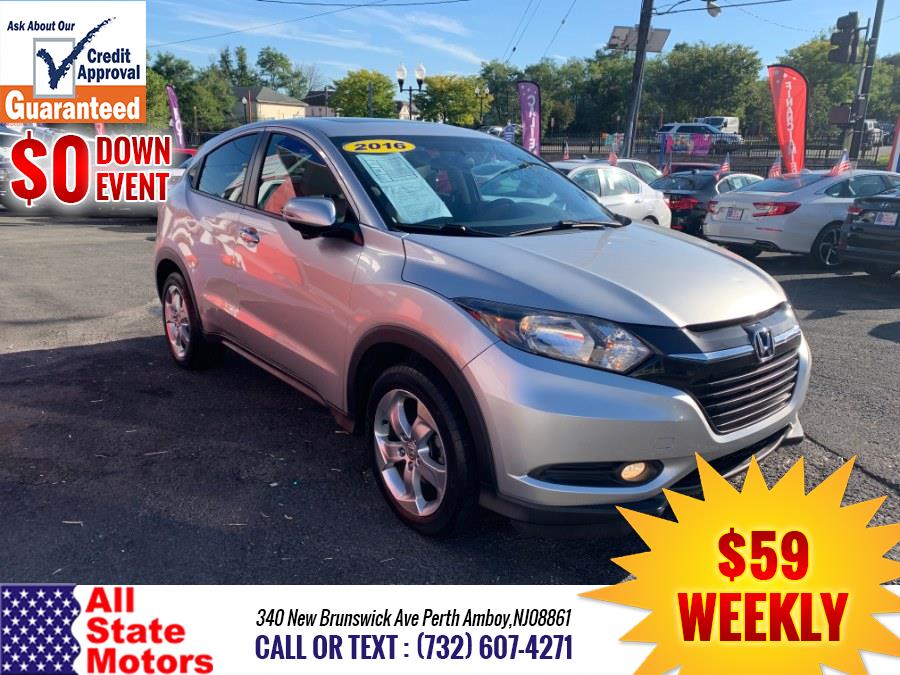 2016 Honda HR-V AWD 4dr CVT EX, available for sale in Perth Amboy, New Jersey | All State Motor Inc. Perth Amboy, New Jersey 2016 Honda HR-V AWD 4dr CVT EX, available for sale in Perth Amboy, New Jersey | All State Motor Inc. Perth Amboy, New Jersey