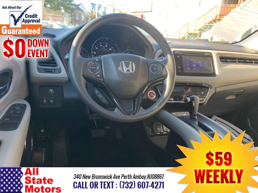 2016 Honda HR-V AWD 4dr CVT EX, available for sale in Perth Amboy, New Jersey | All State Motor Inc. Perth Amboy, New Jersey 2016 Honda HR-V AWD 4dr CVT EX, available for sale in Perth Amboy, New Jersey | All State Motor Inc. Perth Amboy, New Jersey
