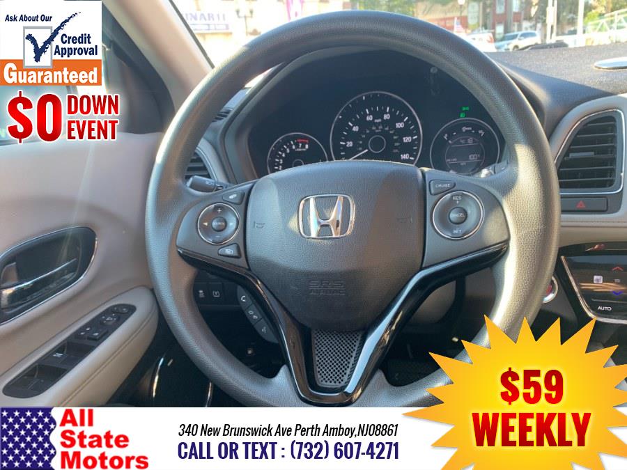 2016 Honda HR-V AWD 4dr CVT EX, available for sale in Perth Amboy, New Jersey | All State Motor Inc. Perth Amboy, New Jersey 2016 Honda HR-V AWD 4dr CVT EX, available for sale in Perth Amboy, New Jersey | All State Motor Inc. Perth Amboy, New Jersey