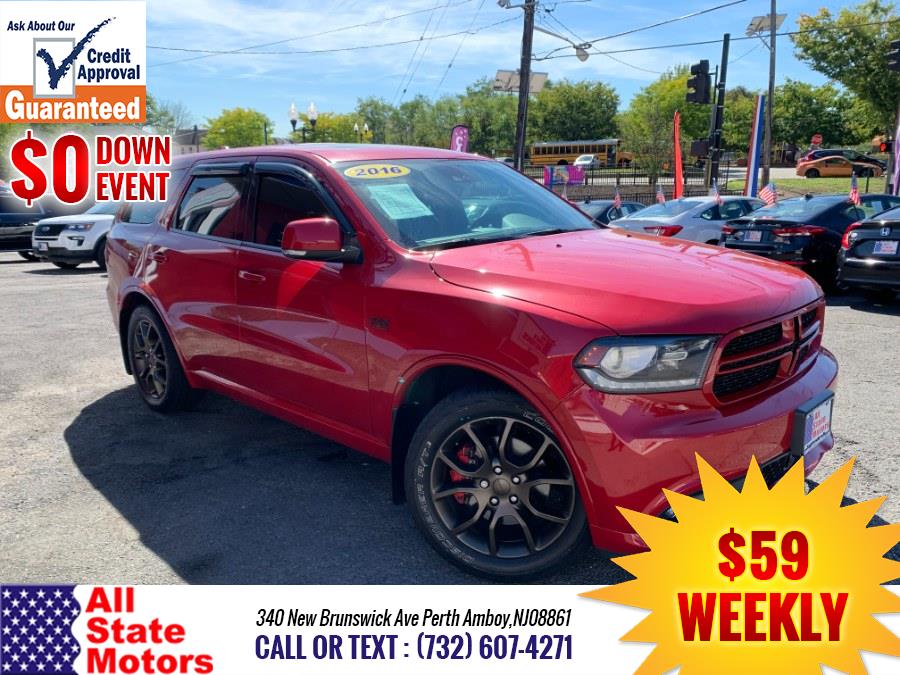 Used Dodge Durango AWD 4dr R/T 2016 | All State Motor Inc. Perth Amboy, New Jersey Used Dodge Durango AWD 4dr R/T 2016 | All State Motor Inc. Perth Amboy, New Jersey